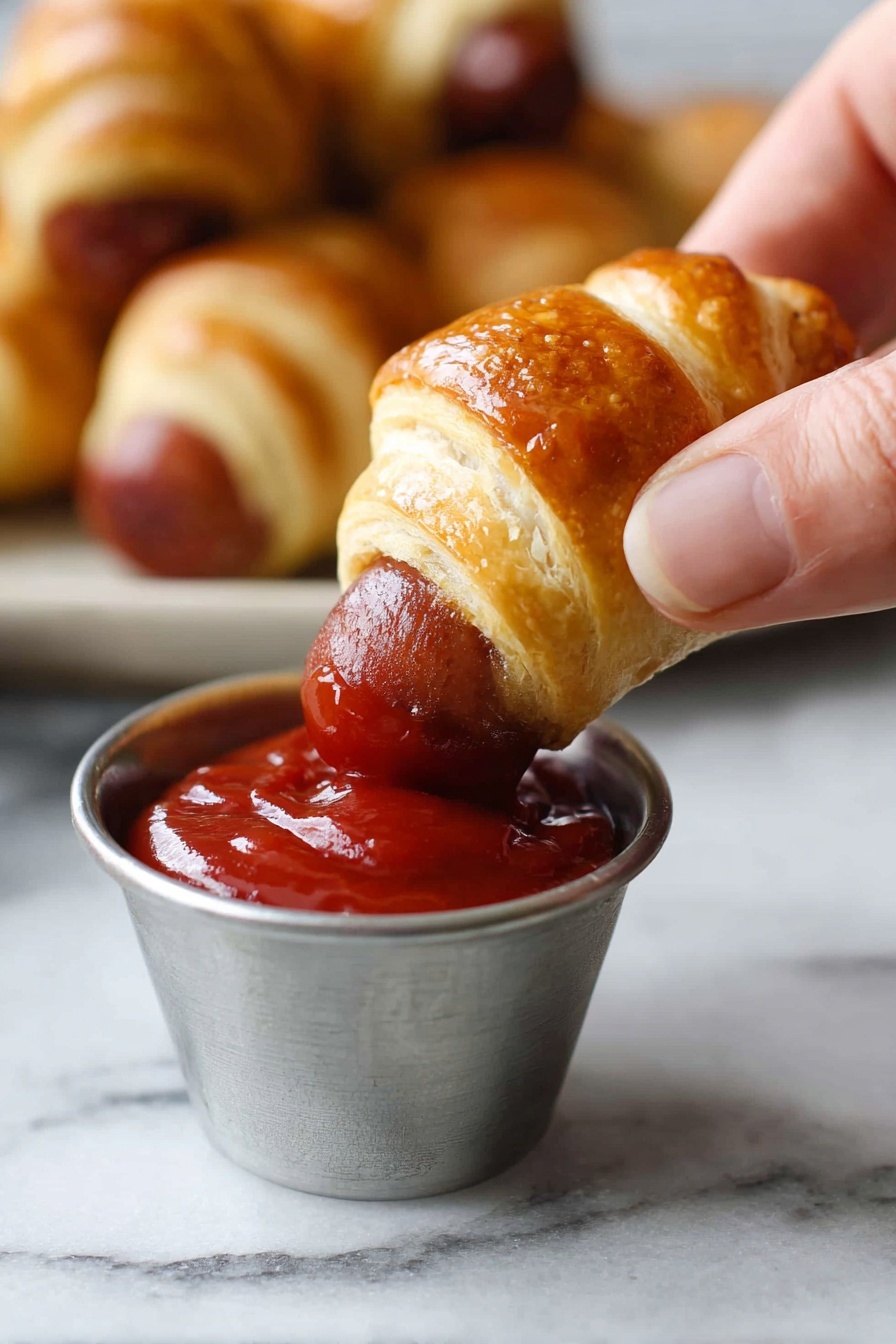 pigs in a blanket - Serving Suggestion