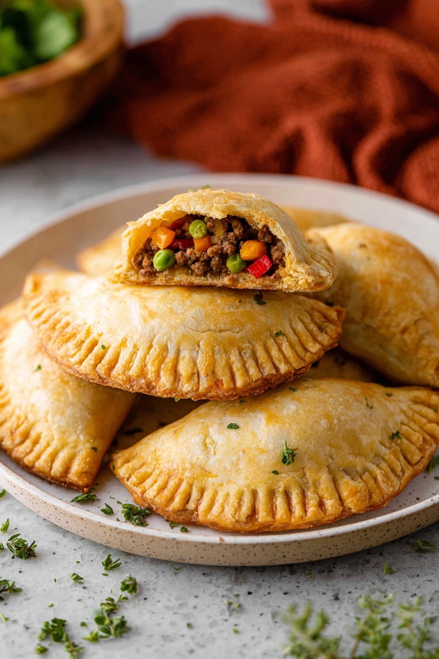 beef empanadas - Serving Suggestion