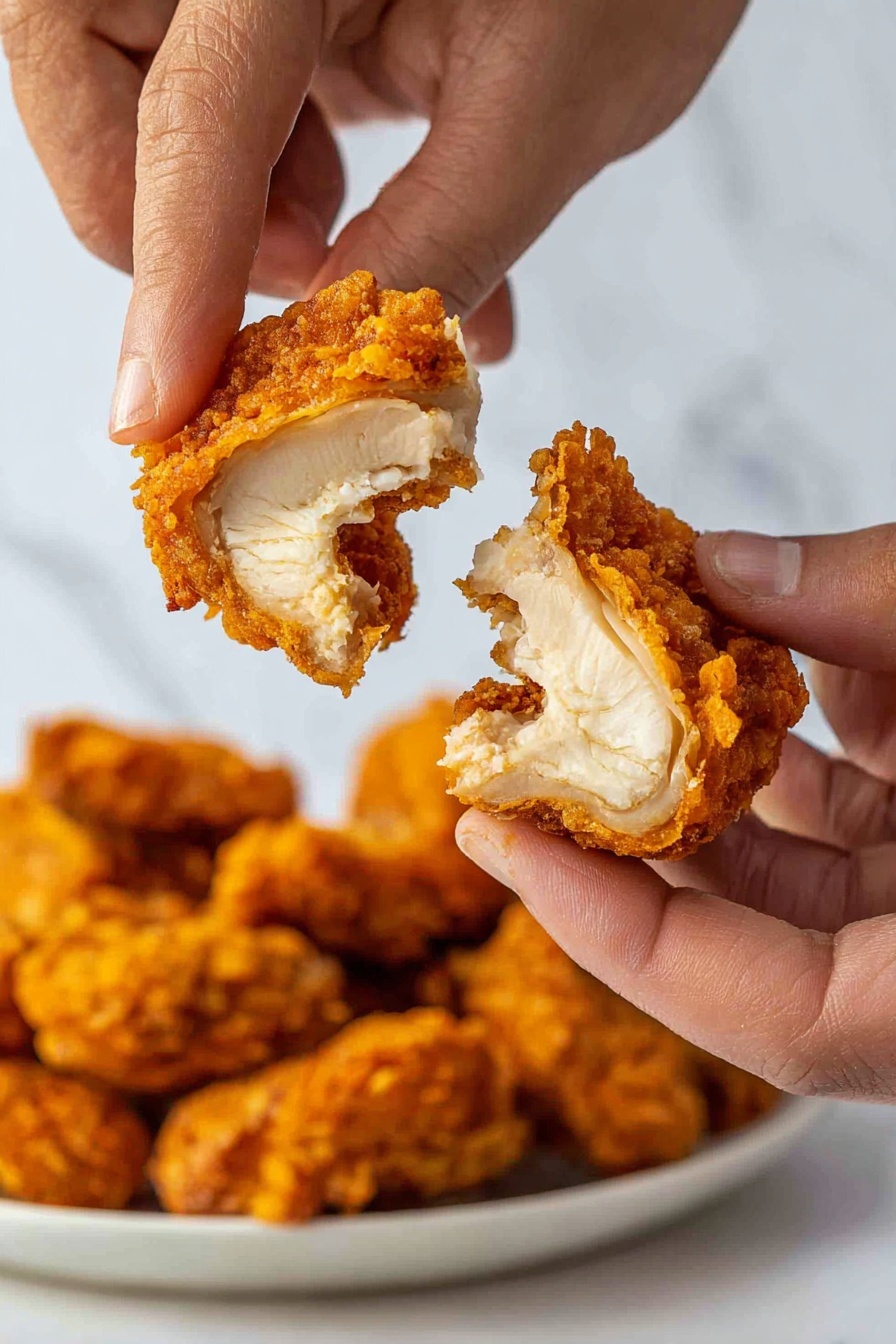 Vegan Fried Oyster Mushrooms - Serving Suggestion