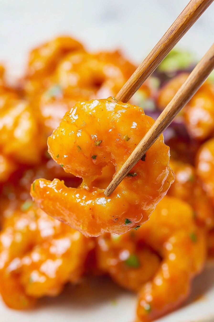 Bang Bang Shrimp - Serving Suggestion