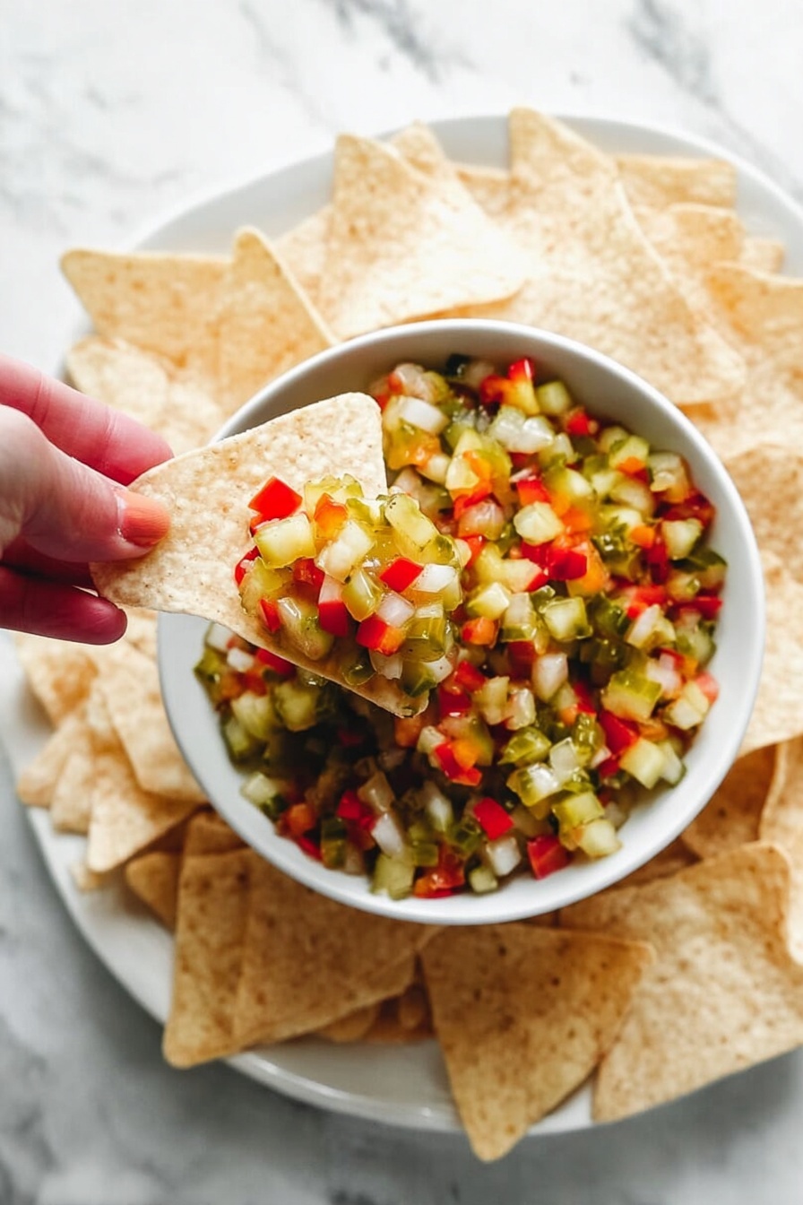 Pickle de Gallo - Serving Suggestion