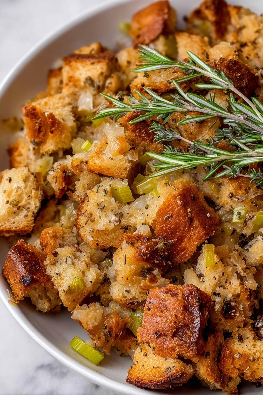 herb stuffing - Serving Suggestion