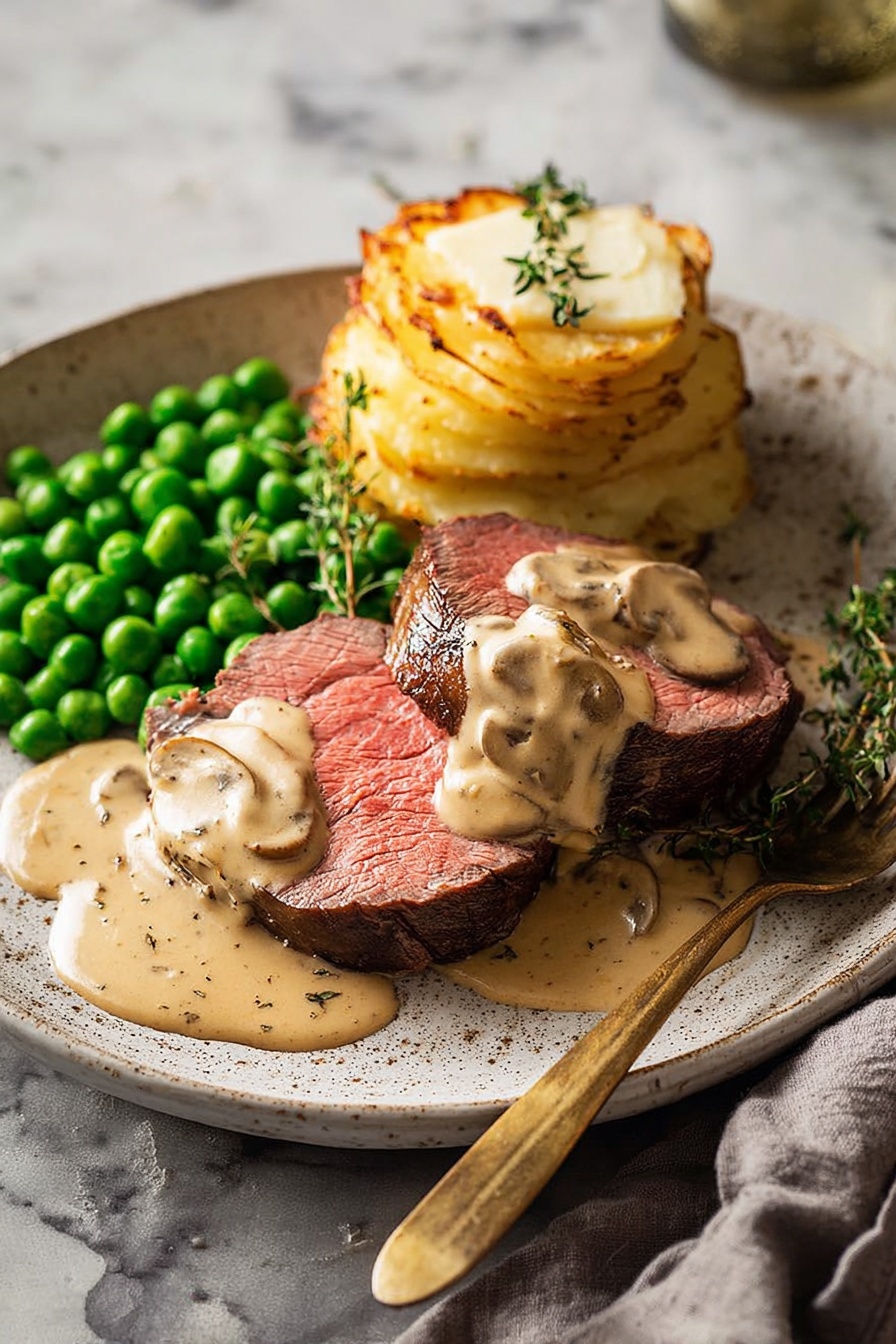 beef tenderloin - Serving Suggestion