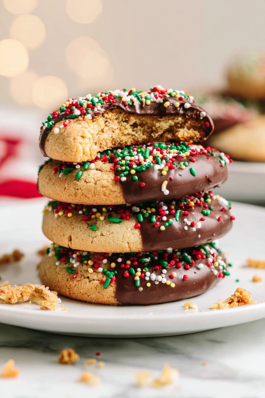 chocolate peanut butter cookies - Serving Suggestion