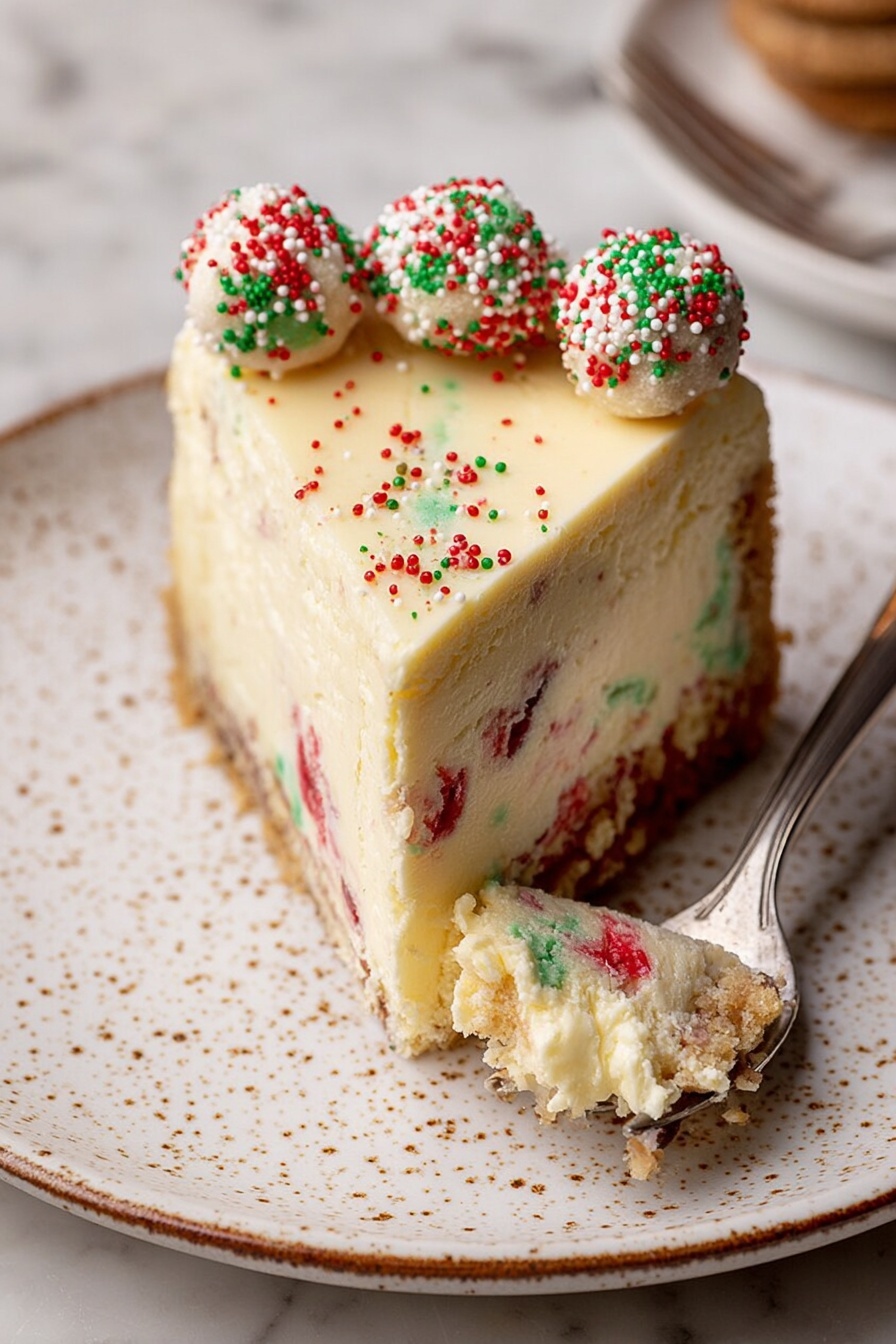 sugar cookie cheesecake - Serving Suggestion