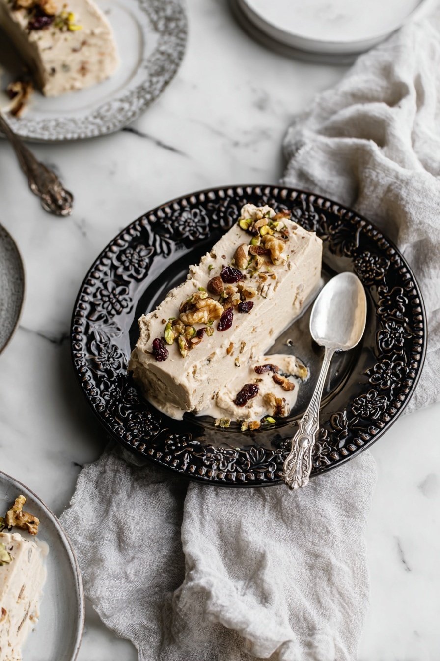 festive semifreddo - Serving Suggestion