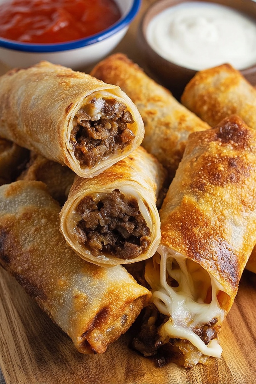 The image shows a close-up view of cooked ground meat mixed with shredded cheese in a white pot. The mixture is mostly brown with small bits of melted pale yellow cheese spread evenly throughout. A wooden spoon is partially submerged in the mixture, positioned on the right side of the pot, lifting some of the ground meat and cheese. The background has a white marbled texture that contrasts softly with the warm colors of the food. Photo taken with an iphone --ar 2:3 --v 7