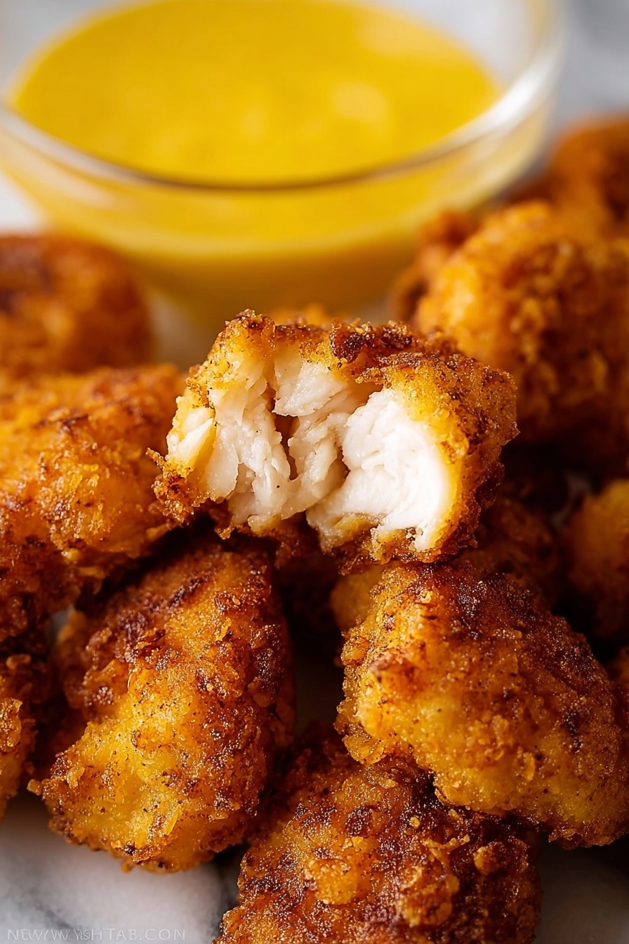 The image shows a clear plastic container filled with raw pieces of meat. The meat pieces are pale pink with white marbling and fatty textures spread unevenly across their surfaces. The pieces are irregular in shape and closely packed, filling most of the container. The container is placed on a white marbled surface. photo taken with an iphone --ar 2:3 --v 7
