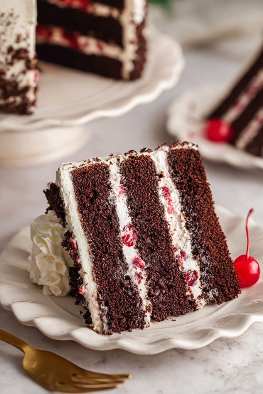 A clear glass bowl filled with a smooth, thick chocolate batter that is evenly mixed with small bubbles on the surface. The batter forms one layer inside the bowl, with some remnants coating the sides. A red spatula is partially immersed in the batter, resting on the left side of the bowl. The bowl is placed on a wooden board, which is set on a white marbled countertop. The image is taken from above, capturing part of the person's gray shirt at the bottom edge of the frame. photo taken with an iphone --ar 2:3 --v 7