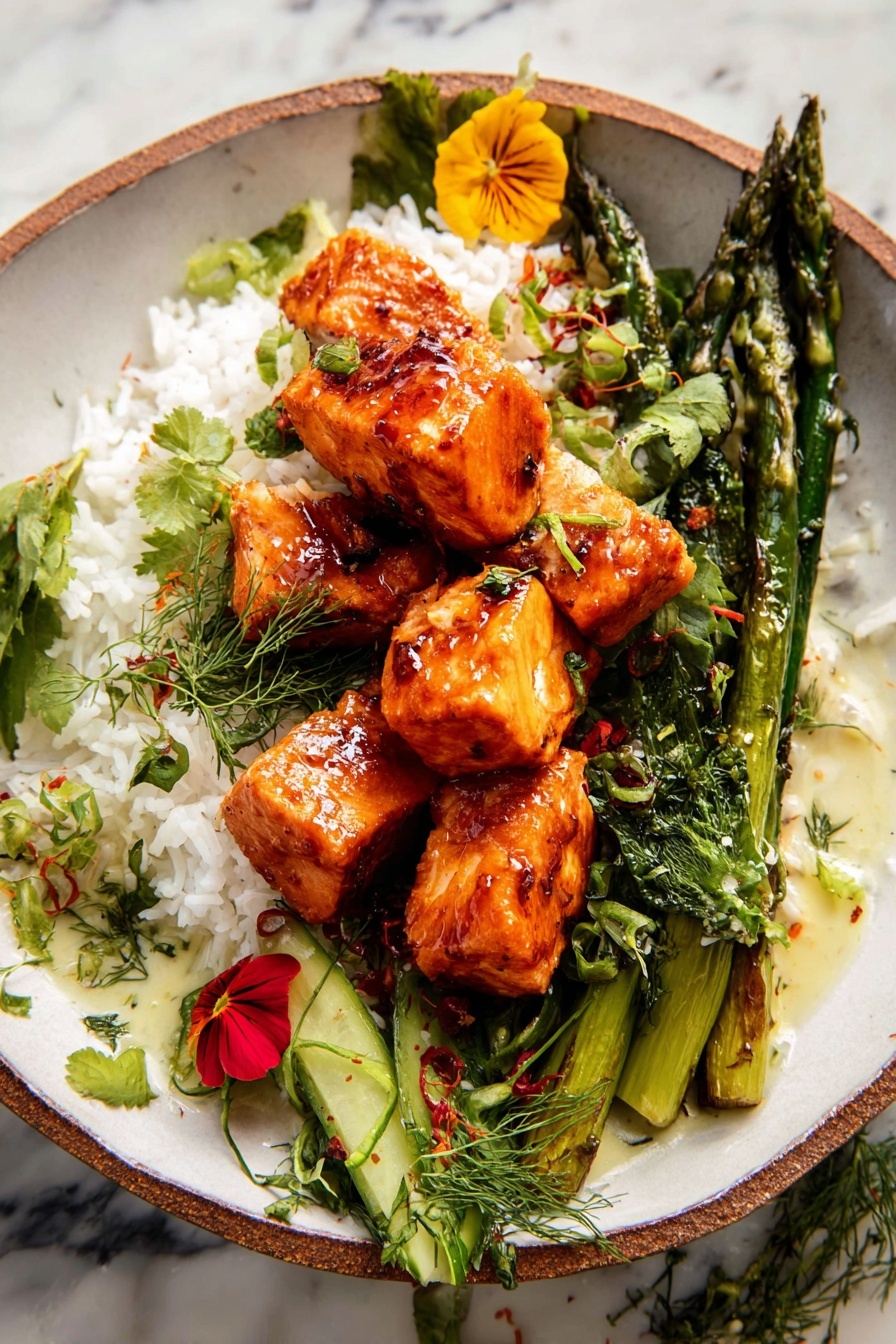 A clear glass bowl filled with about three layers of small, browned, crispy food pieces arranged loosely inside. Above the bowl, an aluminum cup is tilted, pouring a light yellow-green liquid sauce over the top of the food pieces, creating a shiny wet texture on some of them. The bowl sits on a white marbled surface, and the wooden texture seen in the background is removed as per instructions. photo taken with an iphone --ar 2:3 --v 7